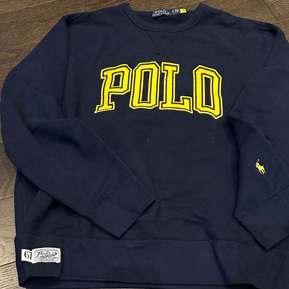 Polo by Ralph Lauren Dark Blue Crewneck Sweater